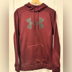 Under Armour Women’s Small (P) Burgundy and Black Hoodie